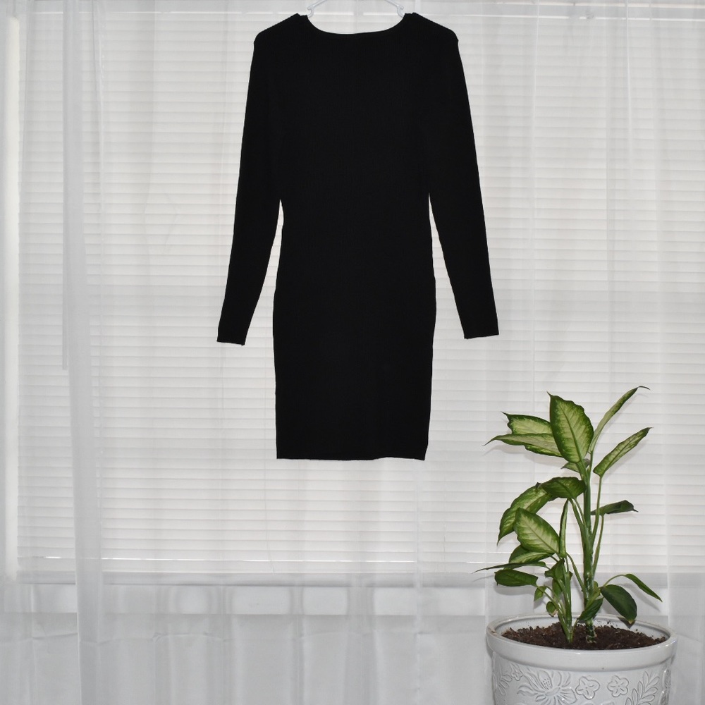 Long Sleeve Sweater Dress
